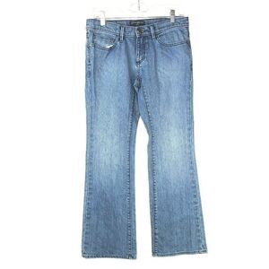 Banana Republic Womens Flare Leg Jeans Blue Medium